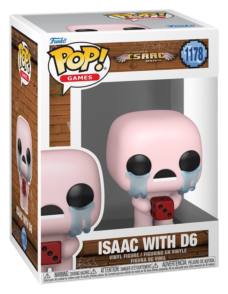 Binding of Isaac POP! Games Vinyl Figure Isaac w/dice 9 cm [1]