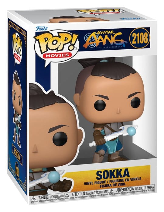 PRECOMENZI - Aang - TLA Lost Realm POP! Animation Vinyl Figure Sokka 9 cm