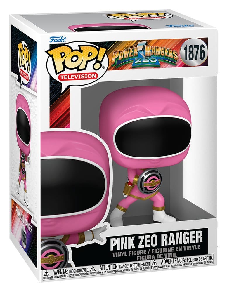 Power Rangers Zeo POP! Movies Vinyl Figures Zeo Ranger Pink 9 cm [1]