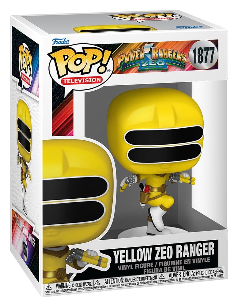 Power Rangers Zeo POP! Movies Vinyl Figures Zeo Ranger Yellow 9 cm [1]