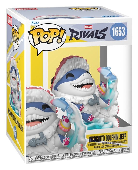 Marvel Rivals POP! Games Vinyl Figure Jeff (Incognito Dolphin) 9 cm [0]