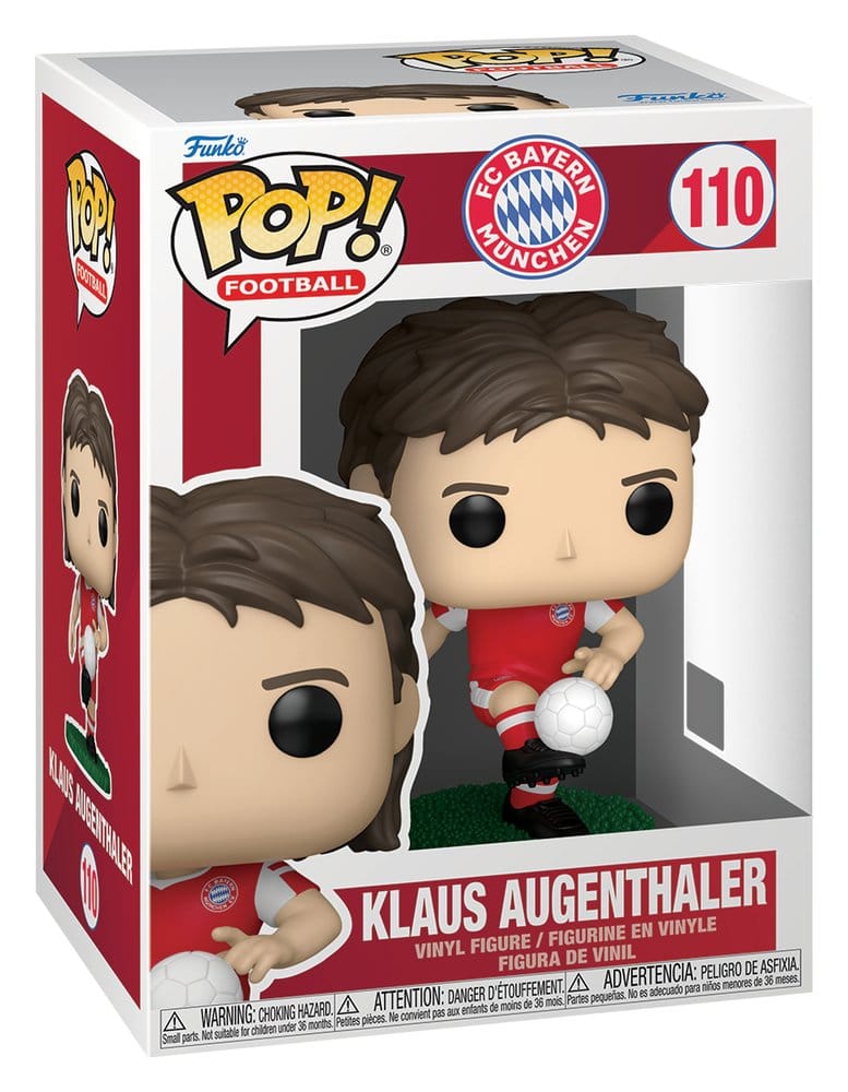 Collectibles - EFL Pop! Vinyl Figure Bayern Munich - Augenthaler 9 cm