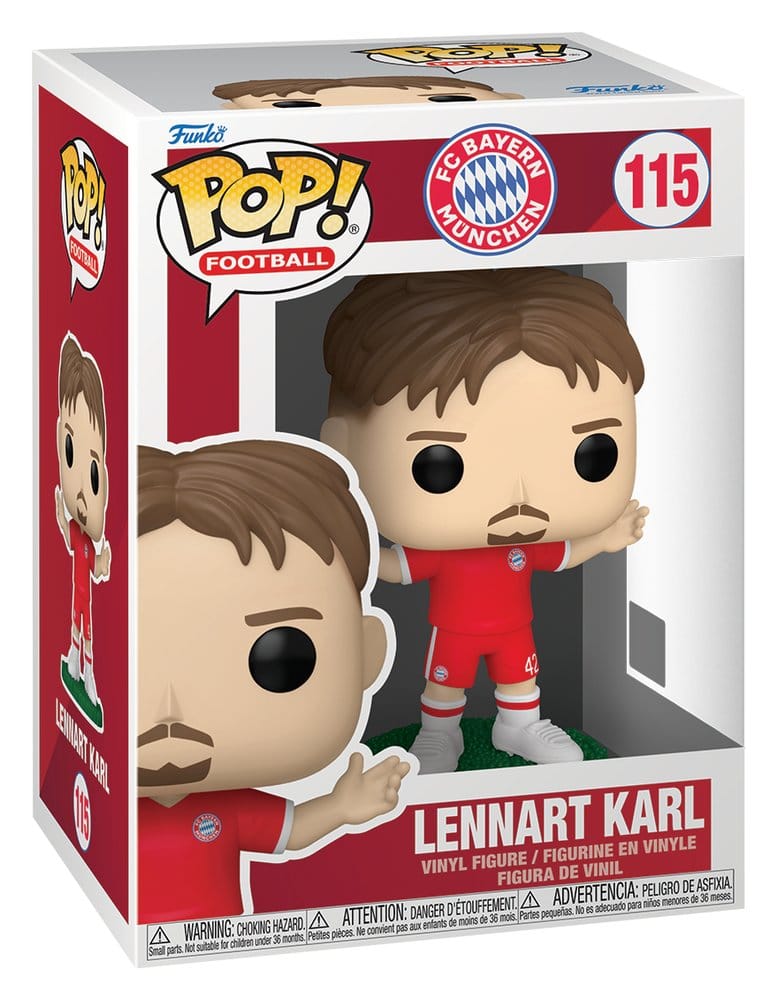 Collectibles - EFL Pop! Vinyl Figure Bayern Munich - Karl 9 cm