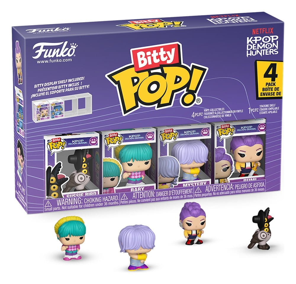 Netflix Bitty POP! Mini Figures 4-Pack Rumi 2 cm [2]