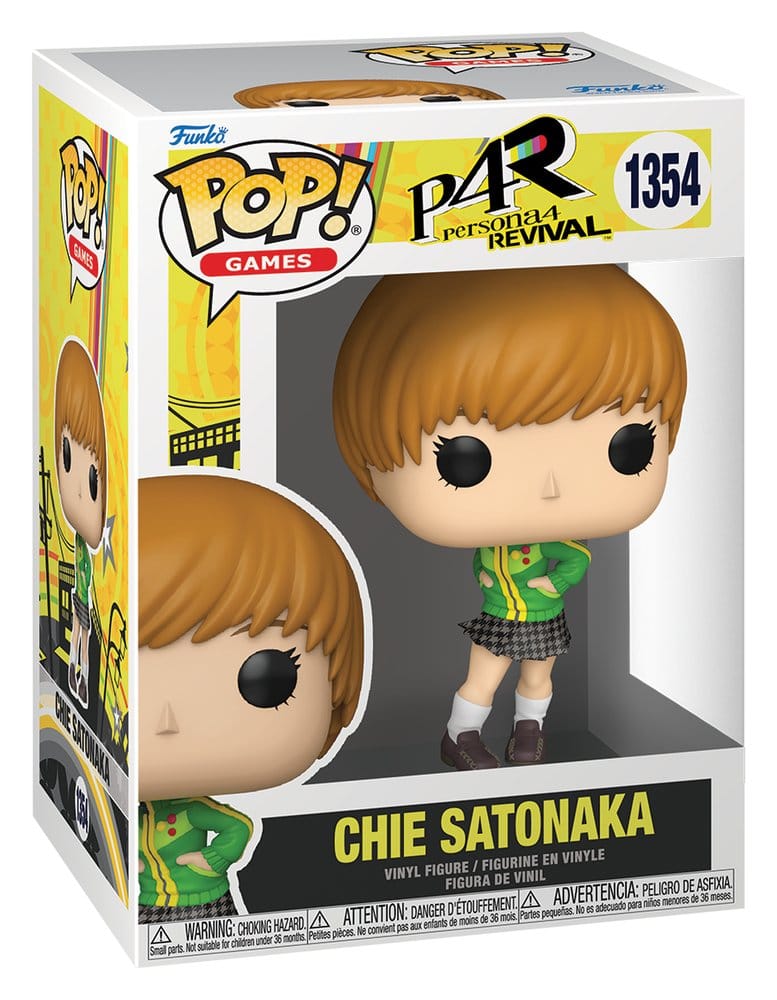 Collectibles - Persona 4 POP! Games Vinyl Figure Chie Satonaka 9 cm