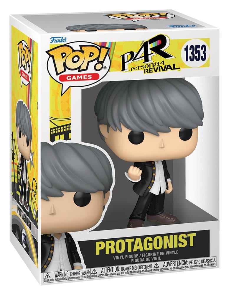 Collectibles - Persona 4 POP! Games Vinyl Figure Protagonist 9 cm