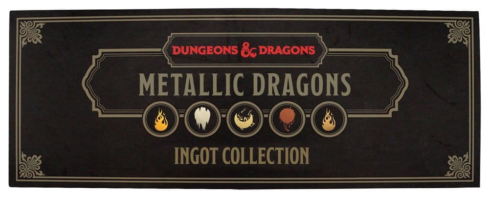 Dungeons & Dragons Ingot Set Magnet Warrior Limited Edition [4]