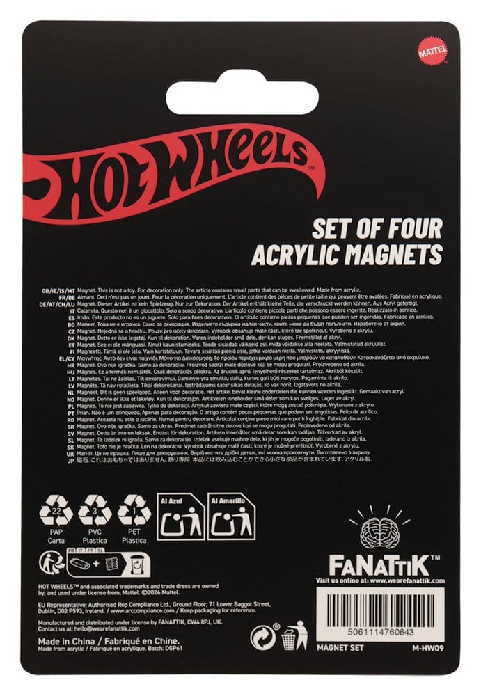 Casa si Cadouri - Hot Wheels Magnet Set Location