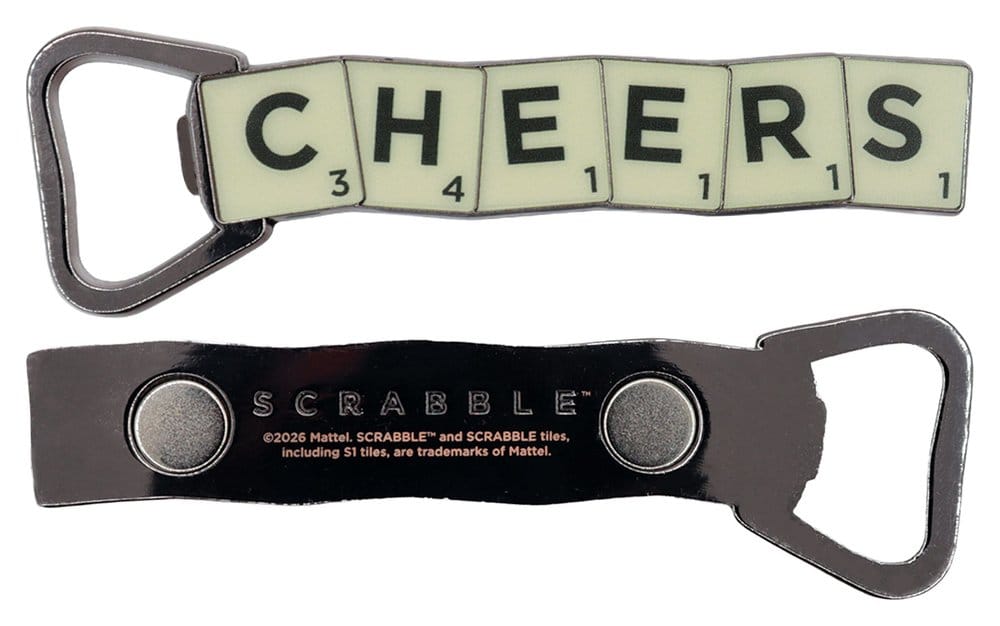 Casa si Cadouri - Scrabble Bottle Opener Magnetic Cheers