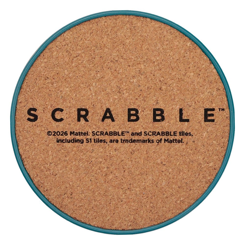 Casa si Cadouri - Scrabble Coaster 4-Pack Printed Metal