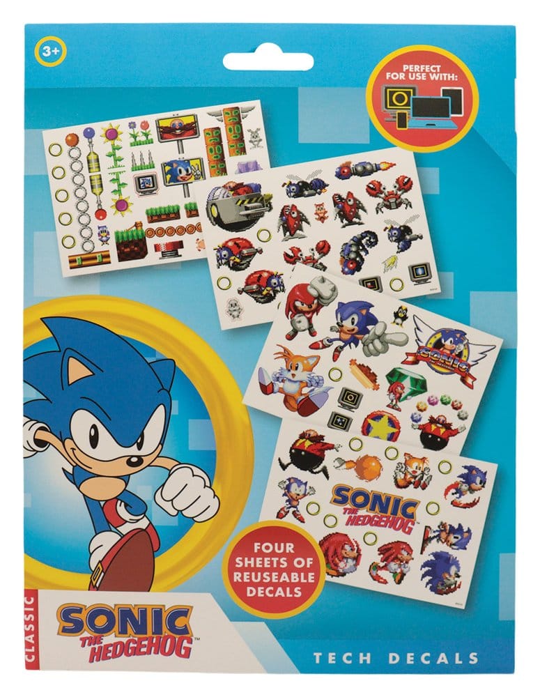 Sonic - The Hedgehog Tech Sticker Pack [4]