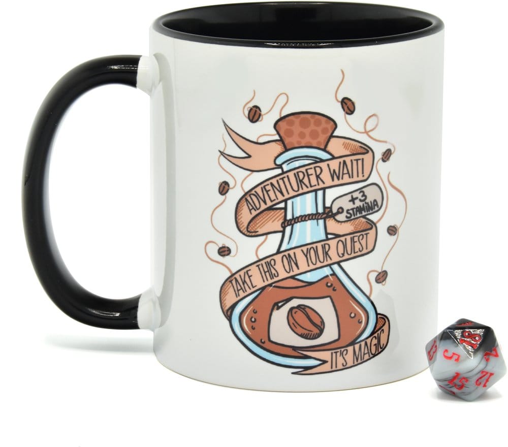 Glassstaff Gift Set Mug & Dice D20 Coffee Potion [0]