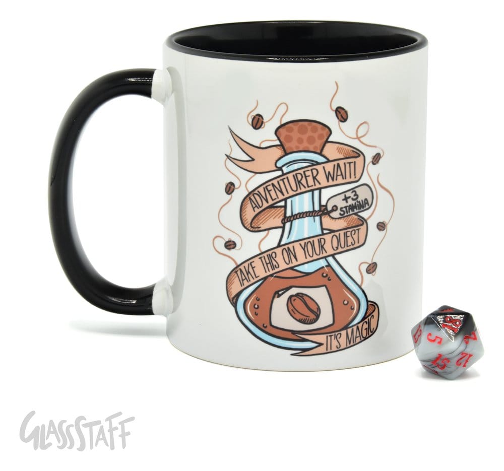 Glassstaff Gift Set Mug & Dice D20 Coffee Potion [3]