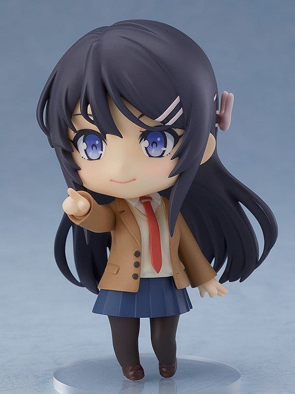 Rascal Does Not Dream of Bunny Girl Senpai Nendoroid Action Figure Mai Sakurajima 10 cm [2]