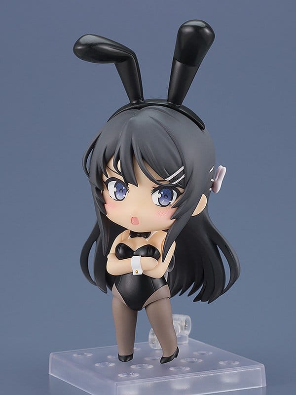 Rascal Does Not Dream of Bunny Girl Senpai Nendoroid Action Figure Mai Sakurajima: Bunny Girl Ver. 10 cm [2]