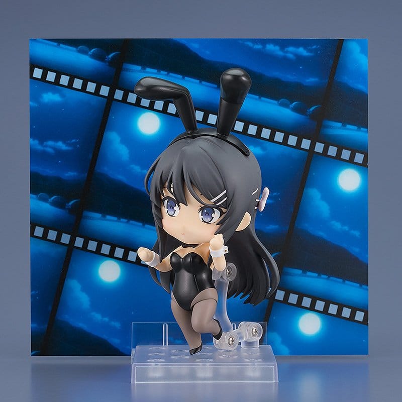 Rascal Does Not Dream of Bunny Girl Senpai Nendoroid Action Figure Mai Sakurajima: Bunny Girl Ver. 10 cm [3]