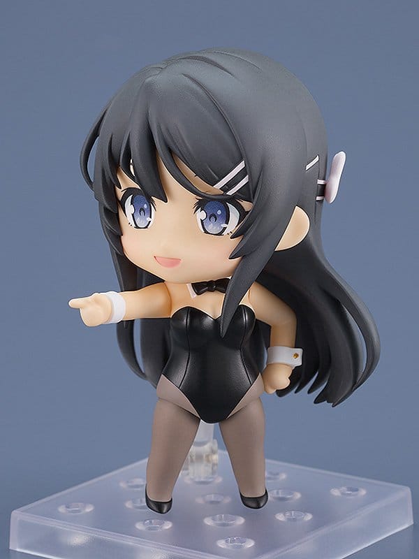 Rascal Does Not Dream of Bunny Girl Senpai Nendoroid Action Figure Mai Sakurajima: Bunny Girl Ver. 10 cm [4]