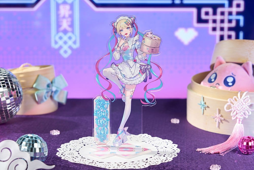 PRECOMENZI - Needy Streamer Overload Needy Streamer Chinese Restaurant Series Acrylic Stand OMGkawaiiAngel 20 cm