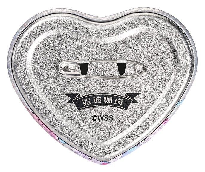 Needy Streamer Overload Needy Streamer Chinese Restaurant Series Heart-Shaped Pinback Button Ame [3]