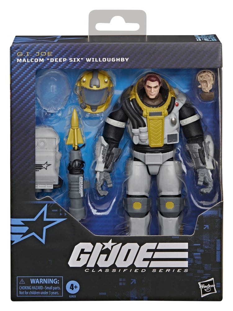 G.I. Joe Classified Series Deluxe Action Figure #206 Malcom "Deep Six" Willoughby 15 cm [4]