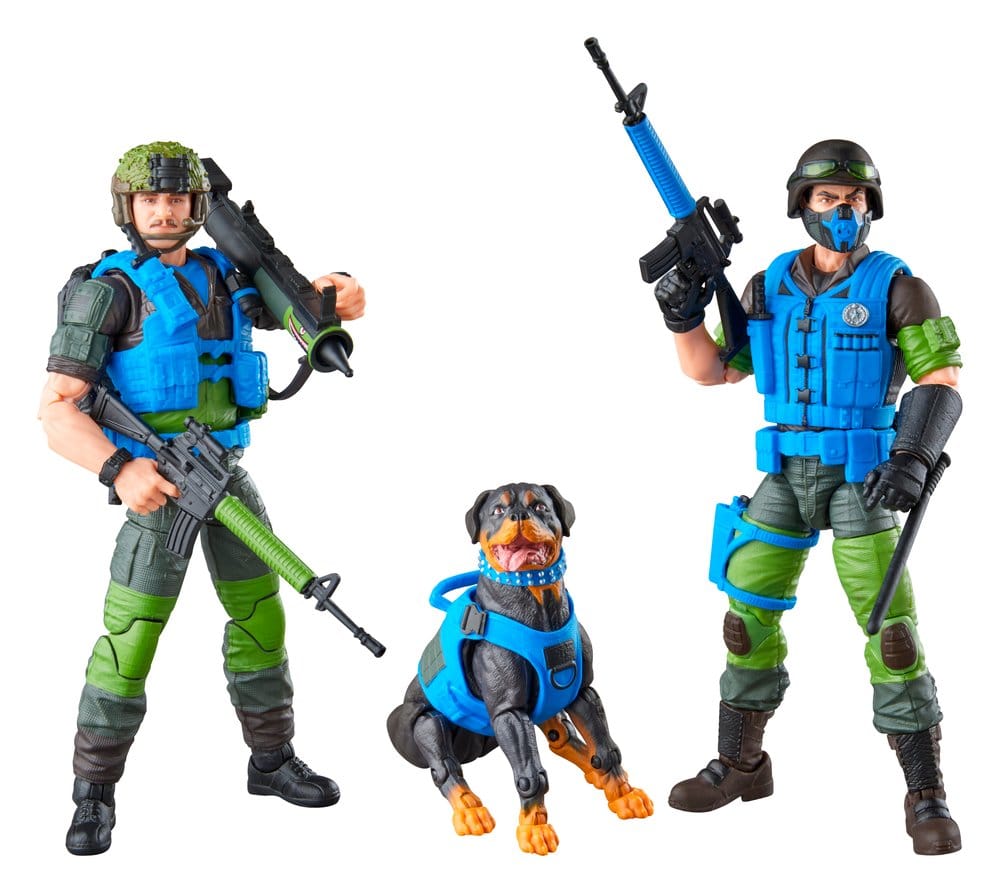 G.I. Joe Classified Series Action Figure 3-Pack #220 Mad Marauders: Footloose & Mutt & Junkyard 15 cm [13]
