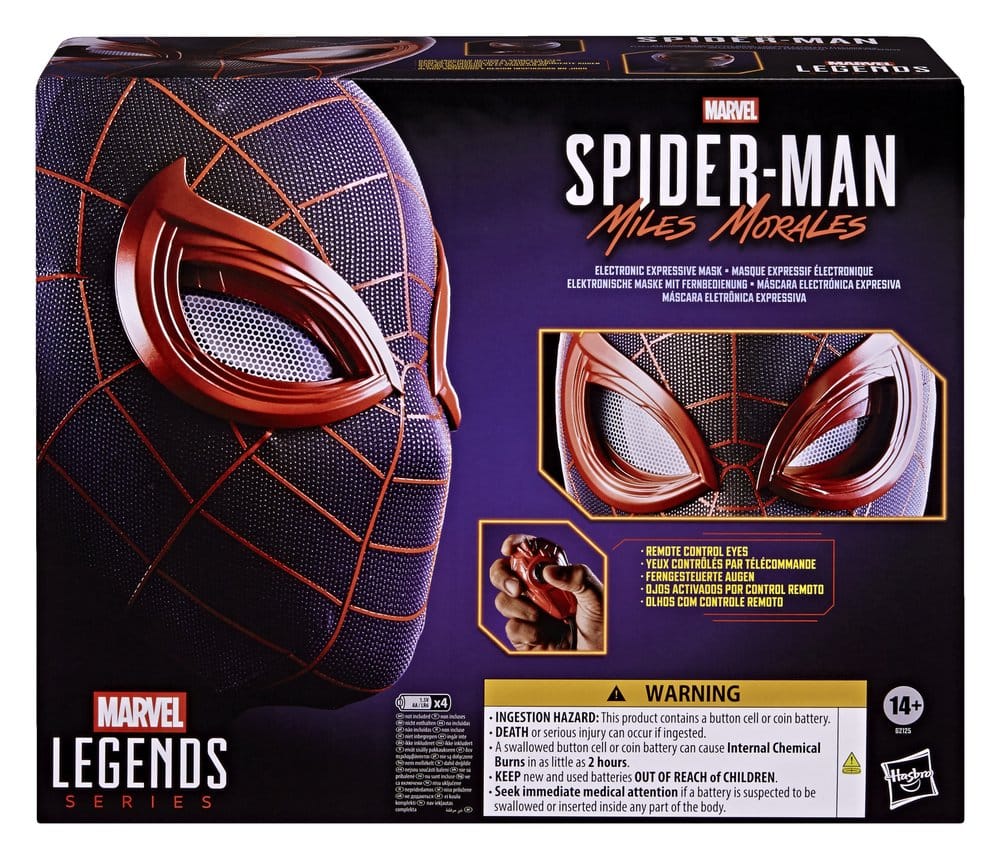 Spider-Man: Miles Morales Marvel Legends Electronic Expressive Mask [3]