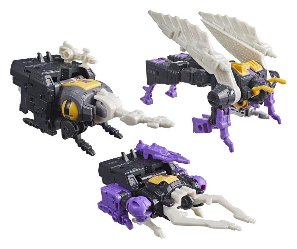 The Transformers: The Movie Studio Series Deluxe Class Action Figure 3-Pack Insecticon Bombshell, Shrapnel & Kickback 14 cm [2]