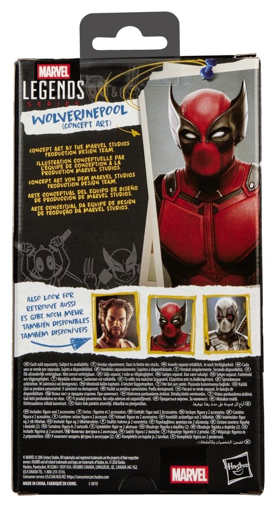Jucarii - Deadpool & Wolverine Marvel Legends Action Figure Wolverinepool (Concept Art) 15 cm