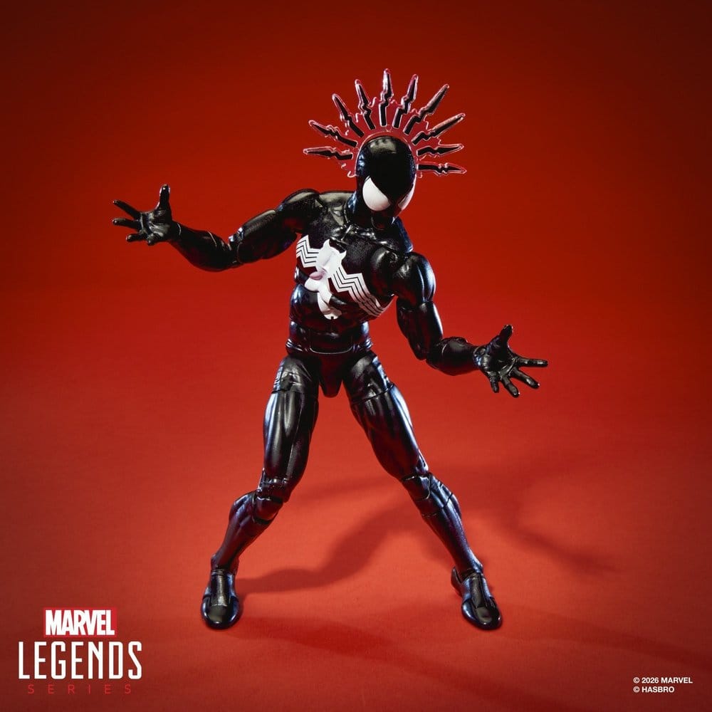 PRECOMENZI - Marvel Legends Maximum Series Action Figure Symbiote Spider-Man 15 cm