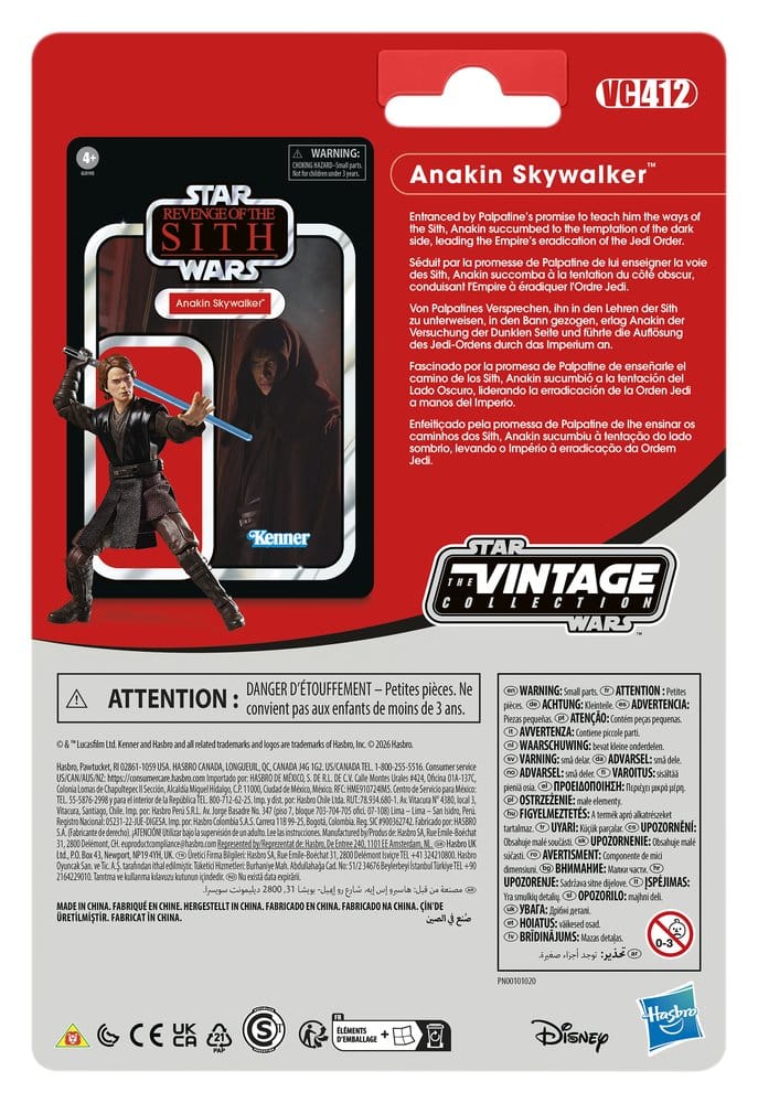 Star Wars Episode III Vintage Collection Action Figure 2-Pack Anakin Skywalker & Clone Commander Cody (Utapau) 10 cm [2]