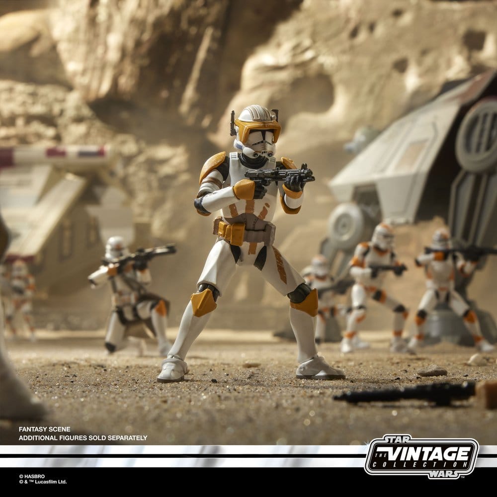 Star Wars Episode III Vintage Collection Action Figure 2-Pack Anakin Skywalker & Clone Commander Cody (Utapau) 10 cm [12]