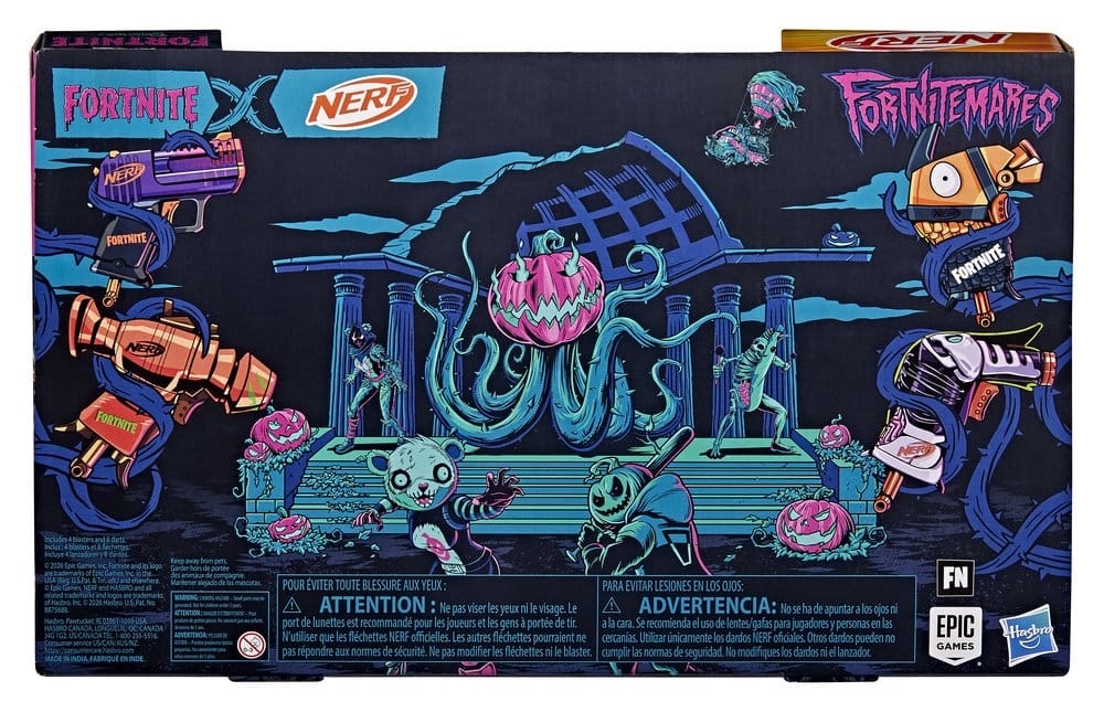Fortnite NERF Dart Blaster 4-Pack Fortnitemares [0]