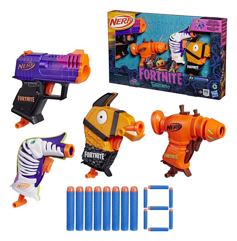Fortnite NERF Dart Blaster 4-Pack Fortnitemares [1]