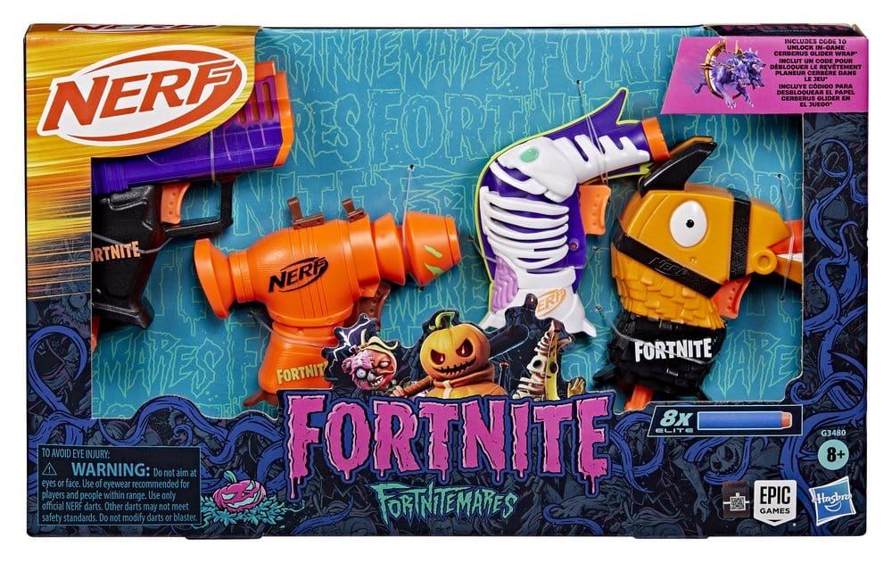 Fortnite NERF Dart Blaster 4-Pack Fortnitemares [5]