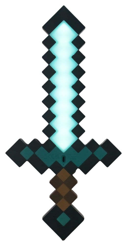 PRECOMENZI - Minecraft Torch Light Sword 40 cm