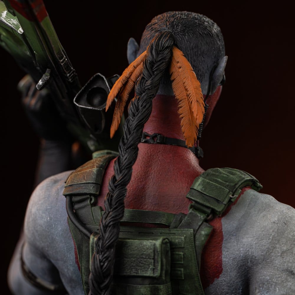 Avatar 3: Fire and Ash Art Scale Statue 1/10 Miles Quaritch 36 cm [10]