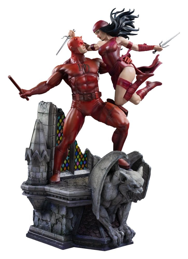Marvel Comics Diorama 1/6 Daredevil & Elektra [17]