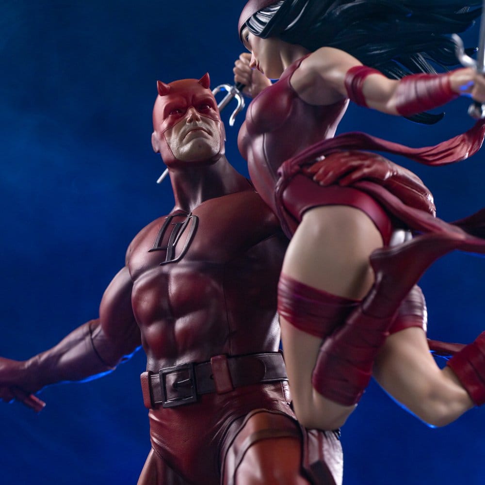 Marvel Comics Diorama 1/6 Daredevil & Elektra [11]