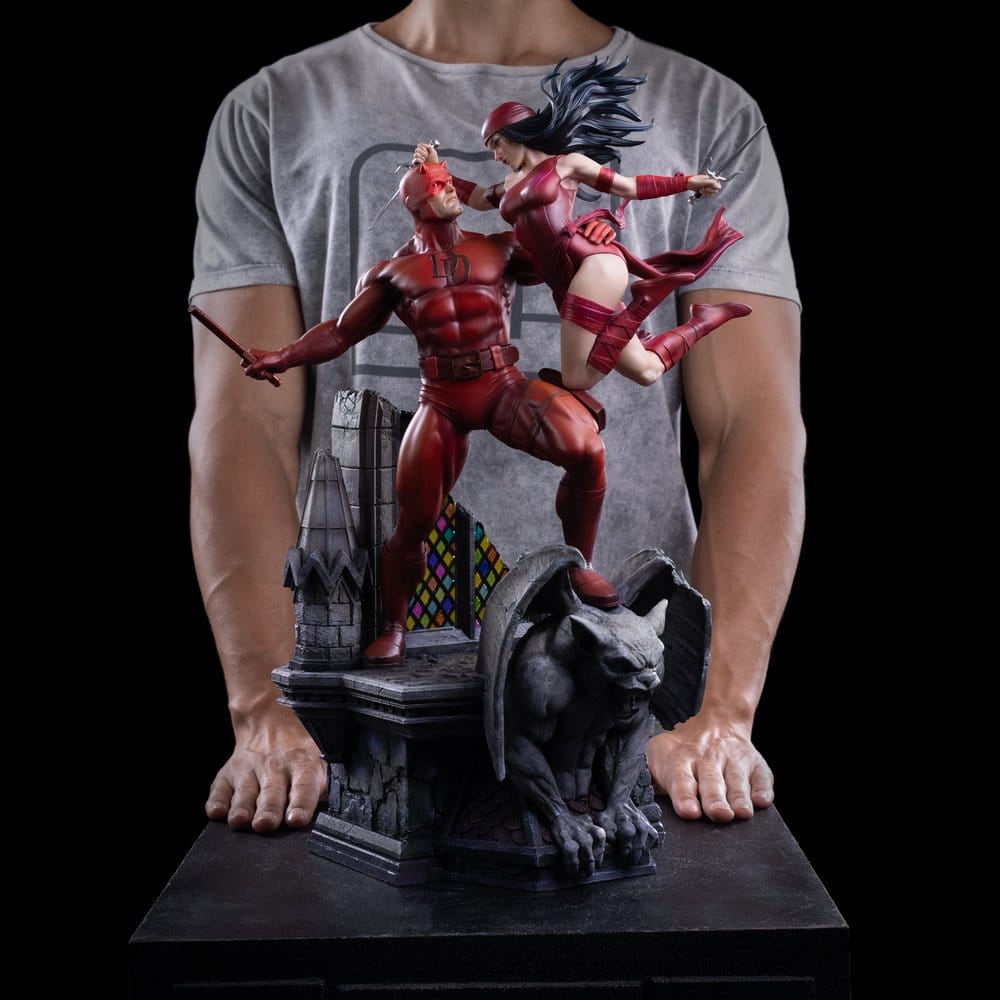 Marvel Comics Diorama 1/6 Daredevil & Elektra [16]