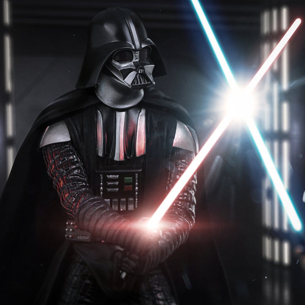 Star Wars Deluxe Art Scale Statue 1/10 Darth Vader Vs Obi-Wan Kenobi (CCXP Exclusive 2025) 24 cm [5]