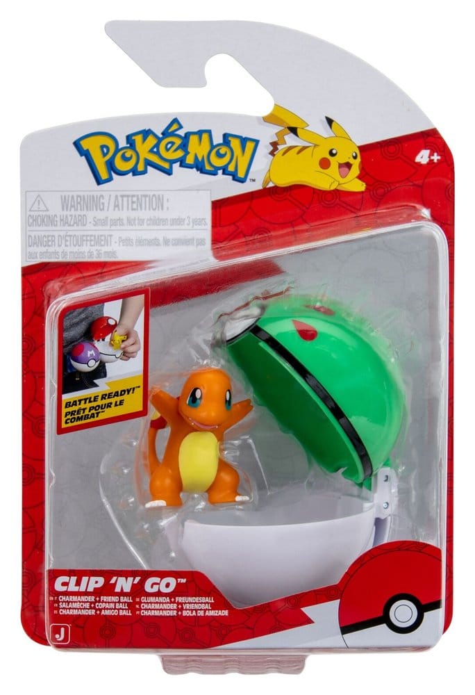 Pokémon Clip 'n' Go Action Figure Charmander & Friend Ball [3]