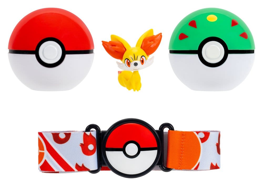 Pokémon Toy Clip 'n' Go Belt Set Fennekin [9]