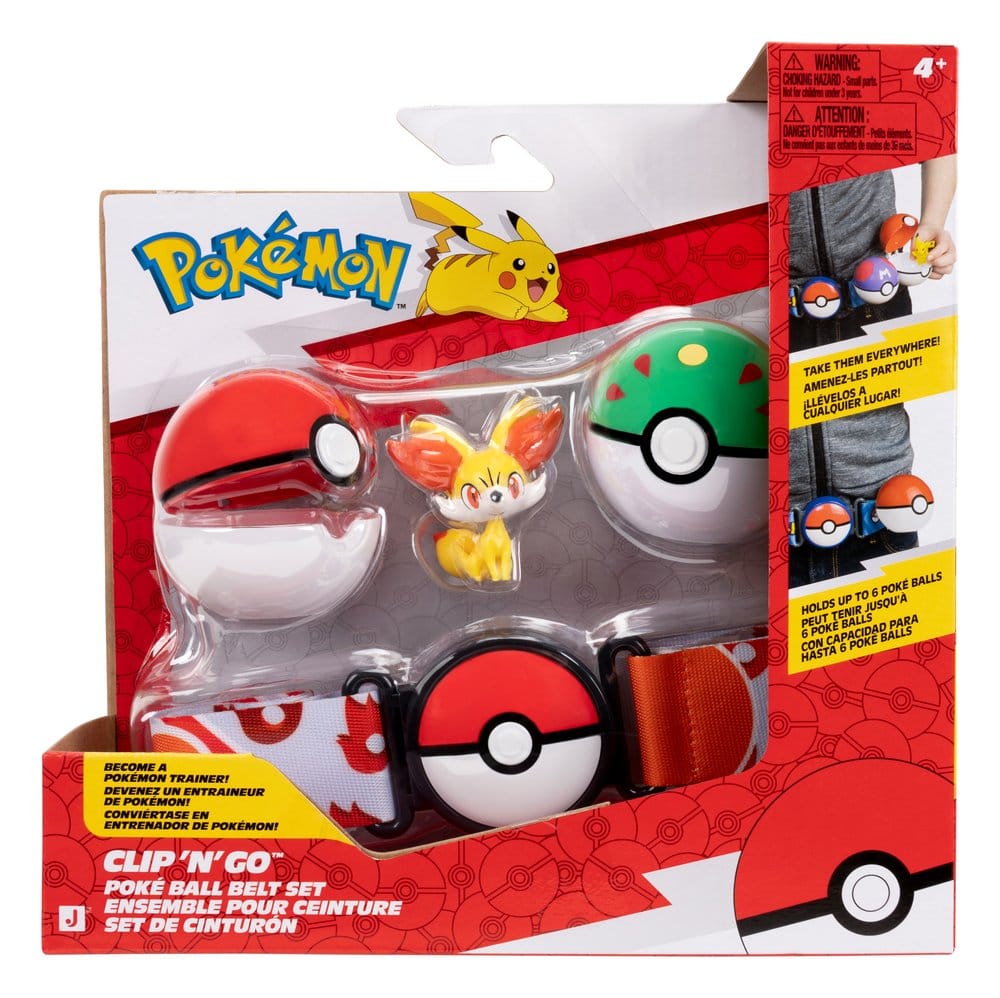 Pokémon Toy Clip 'n' Go Belt Set Fennekin [1]