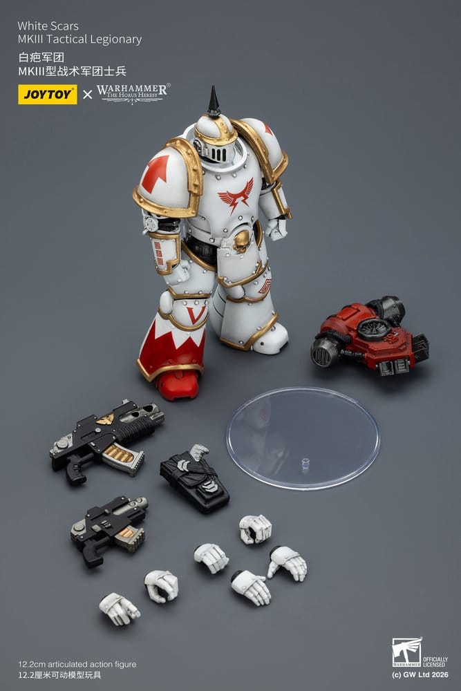 Warhammer The Horus Heresy Action Figure White Scars MKIll Tactical Legionary 12 cm [10]