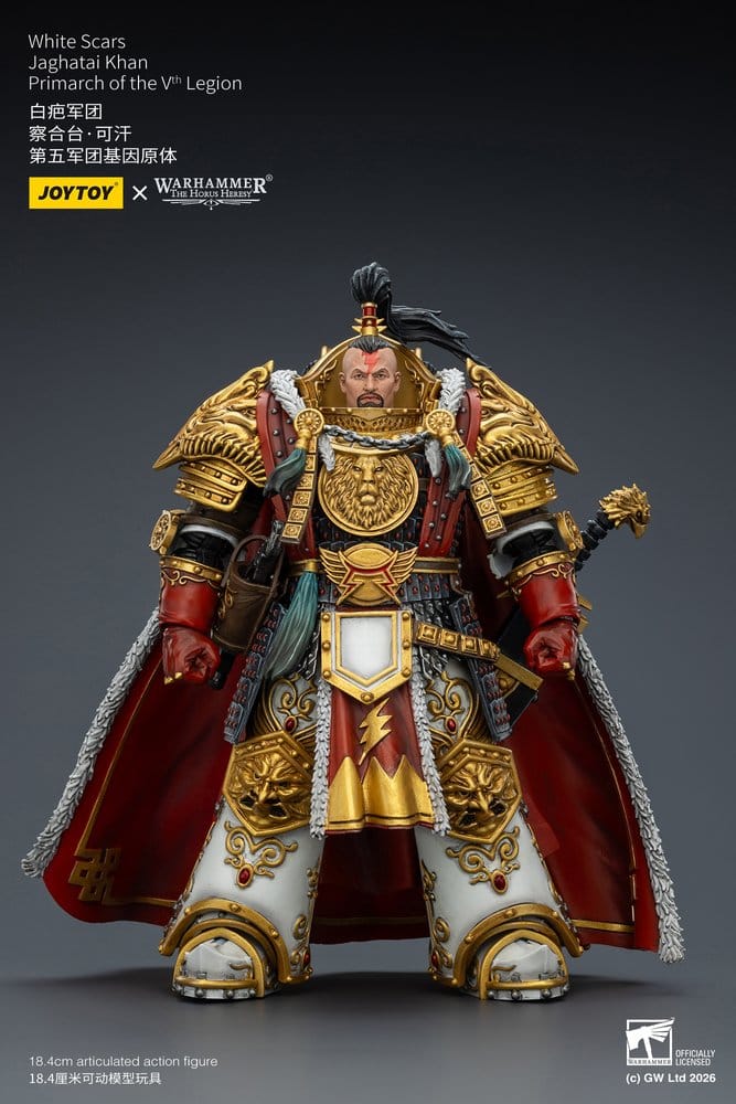 Warhammer The Horus Heresy Action Figure White Scars Jaghatai Khan Primarch of the Vth Legion 19 cm [1]