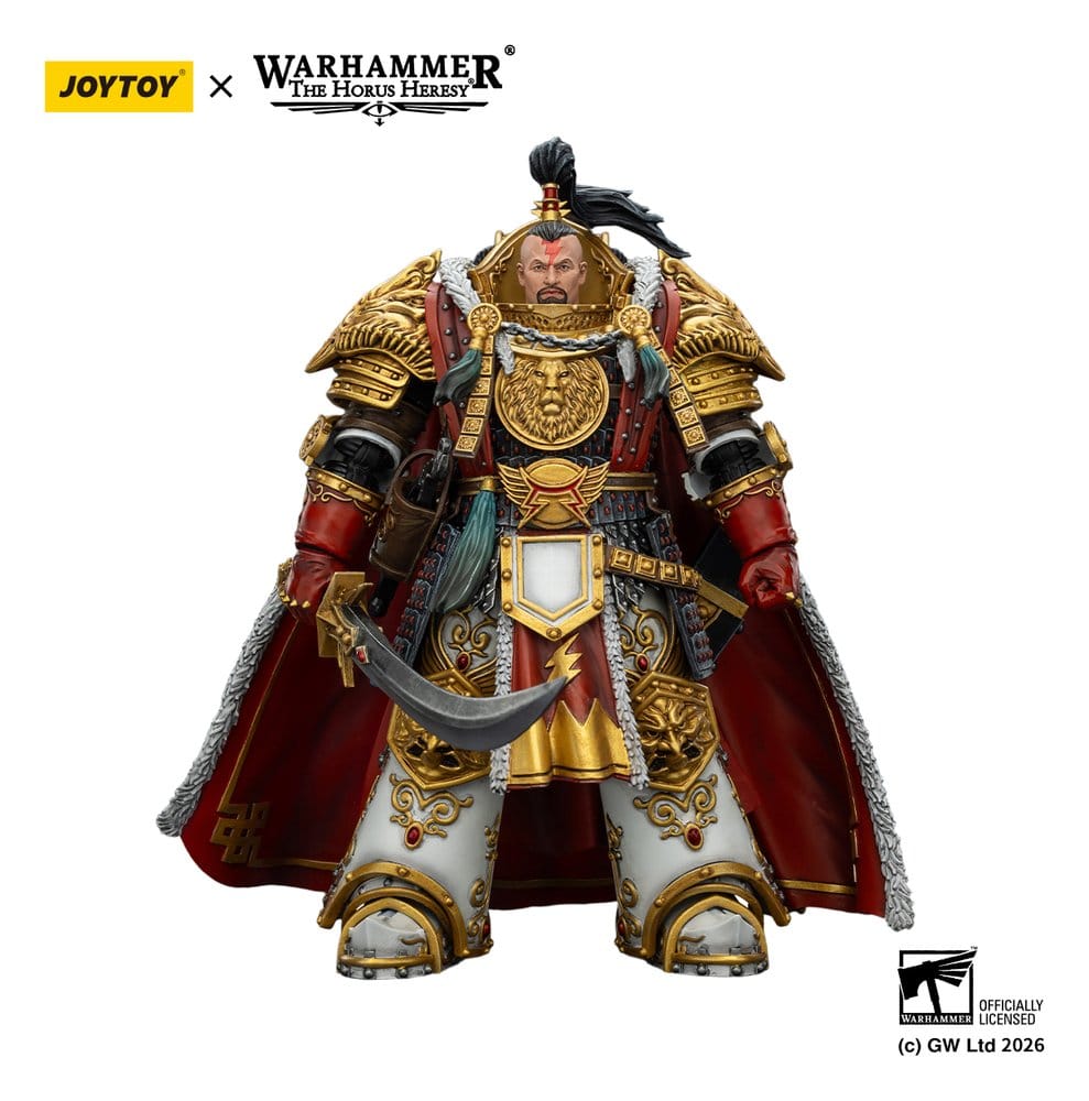 Warhammer The Horus Heresy Action Figure White Scars Jaghatai Khan Primarch of the Vth Legion 19 cm [11]