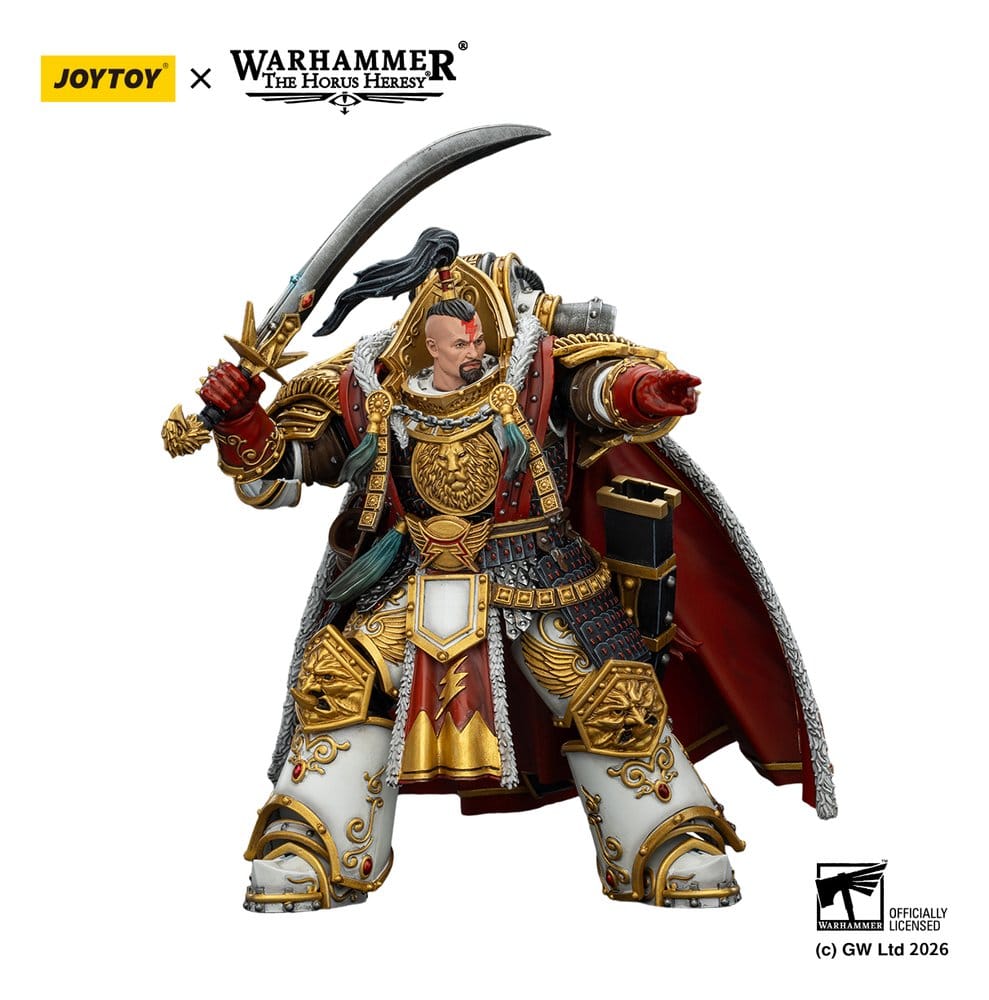 Warhammer The Horus Heresy Action Figure White Scars Jaghatai Khan Primarch of the Vth Legion 19 cm [14]