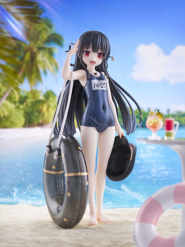 Maitetsu Last Run!! KoiKoi -Sakura- PVC Figure 1/6 Hachiroku School Swimsuit Ver. 23 cm [0]