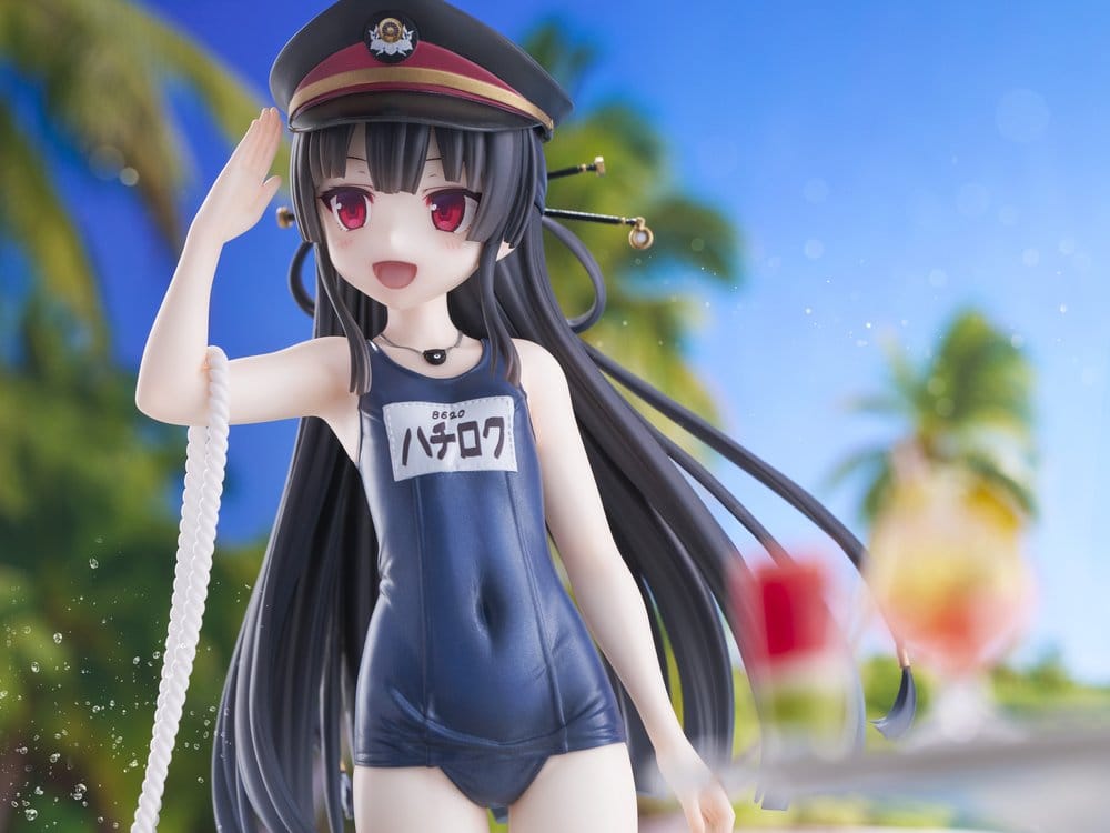 Maitetsu Last Run!! KoiKoi -Sakura- PVC Figure 1/6 Hachiroku School Swimsuit Ver. 23 cm [5]
