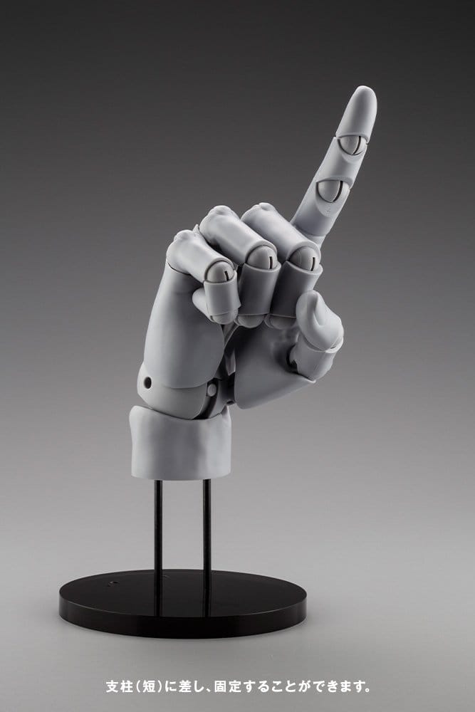 Takahiro Kagami PVC Artist Support Item Hand 1/1 Model/R Gray 21 cm [8]